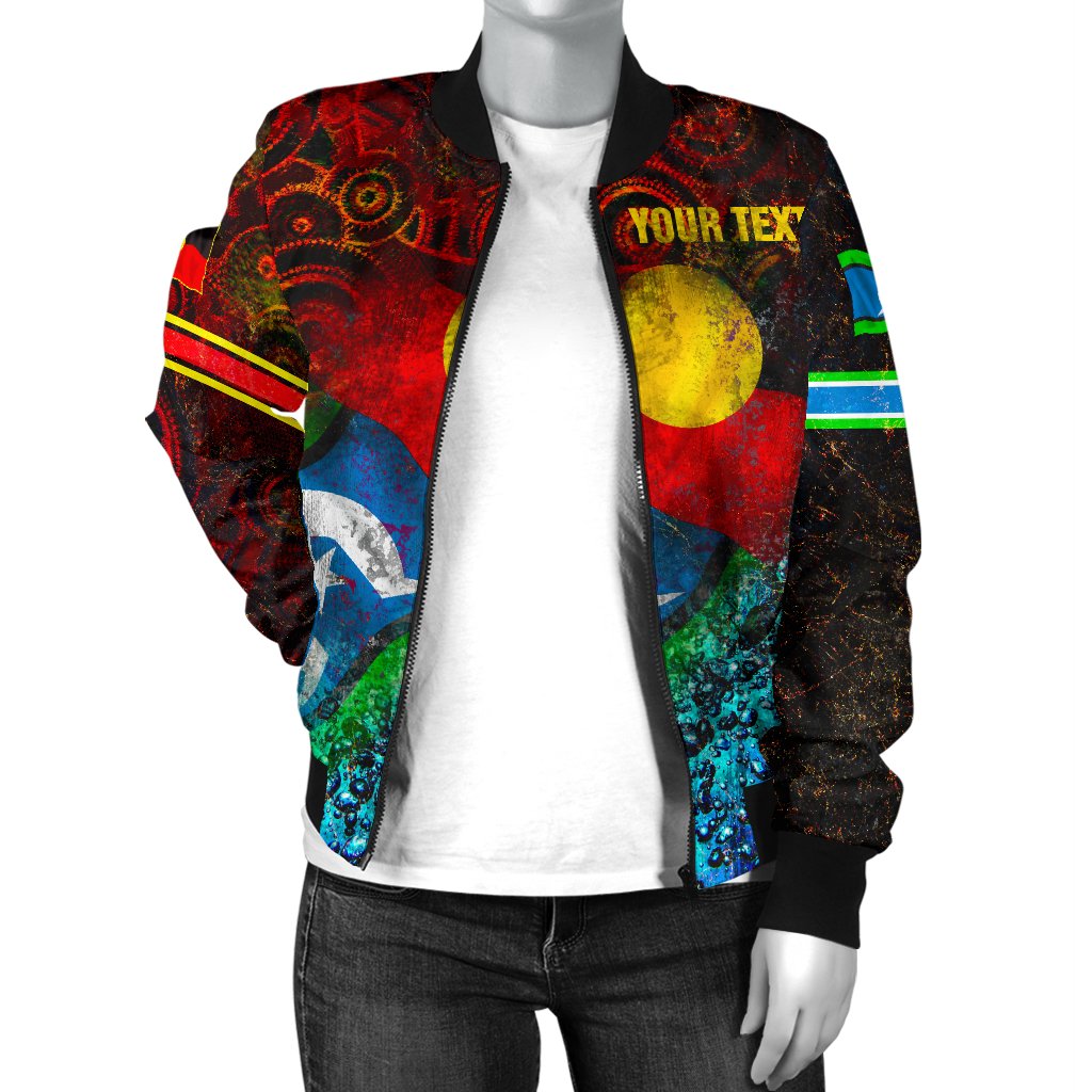 (Custom) Women Bomber Jacket - Always Was, Always Will Be Naidoc Week 2021