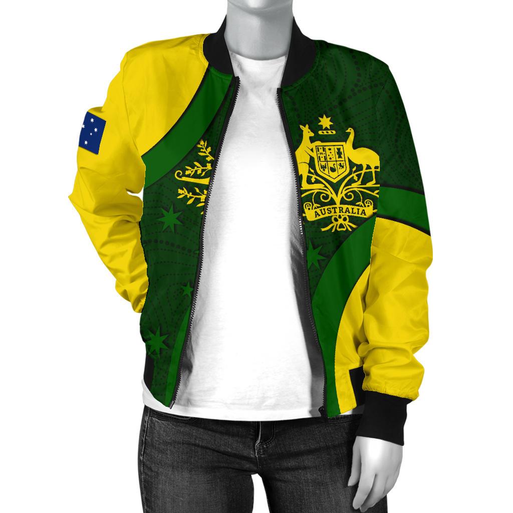 Bomber Jacket - Australia Coat of Arms Jacket National Colors