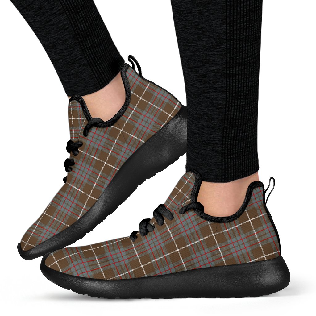 MacIntyre Hunting Weathered Tartan Plaid Mesh Knit Sneakers