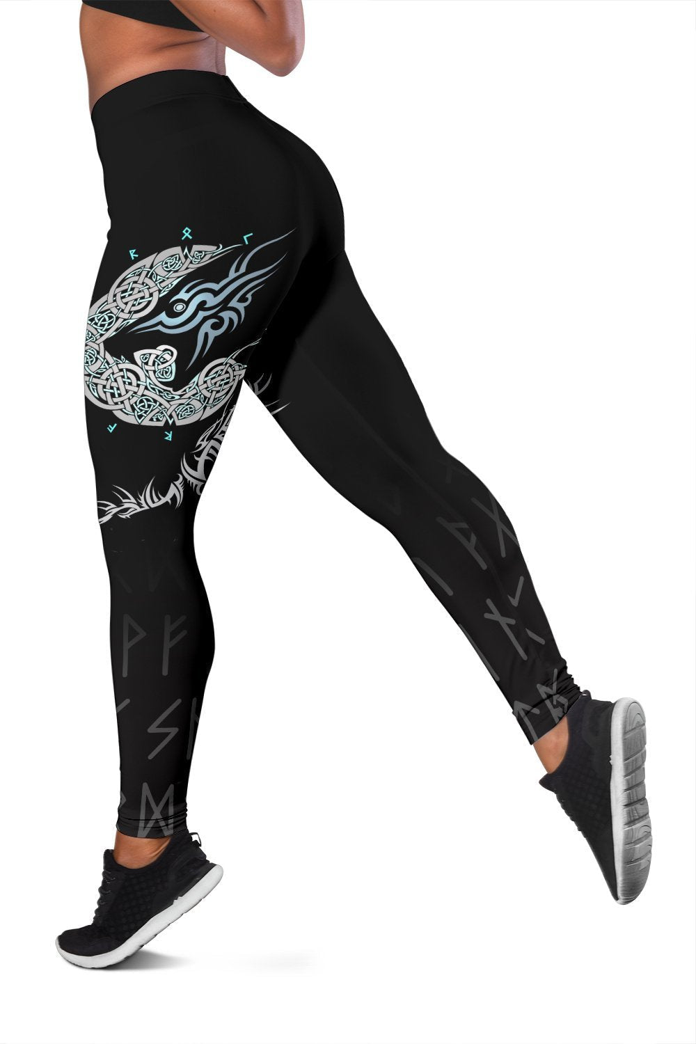 Viking Fenrir Wolf Women's Leggings