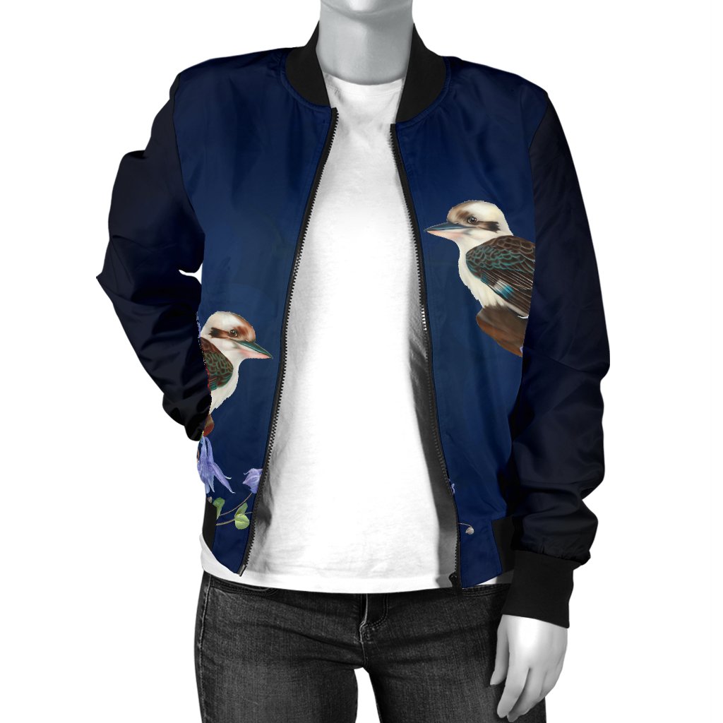 Australia Bomber Jacket - Kookaburra Jacket Royal Bluebell