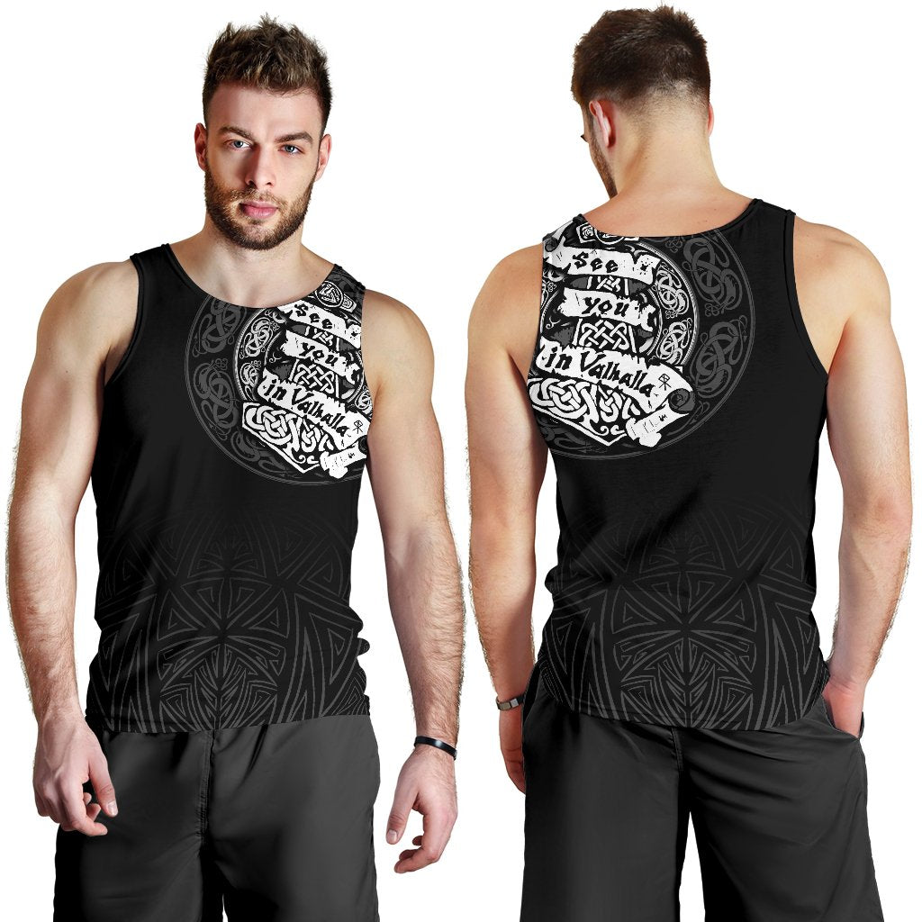 Viking Men's Tank Top See You In Valhalla