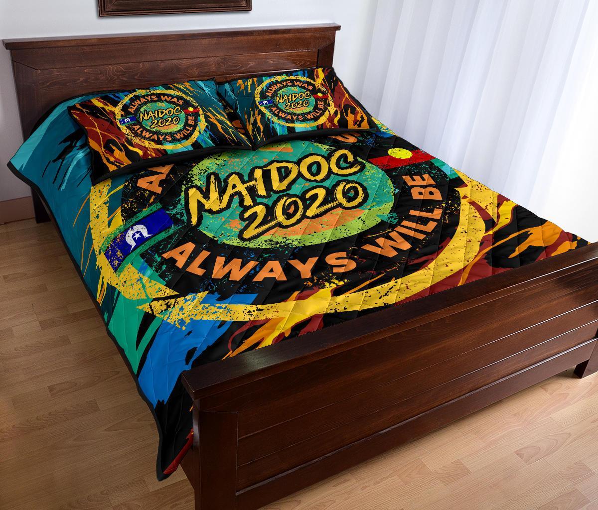 Quilt Bed Set - Naidoc Always Was, Always Will Be