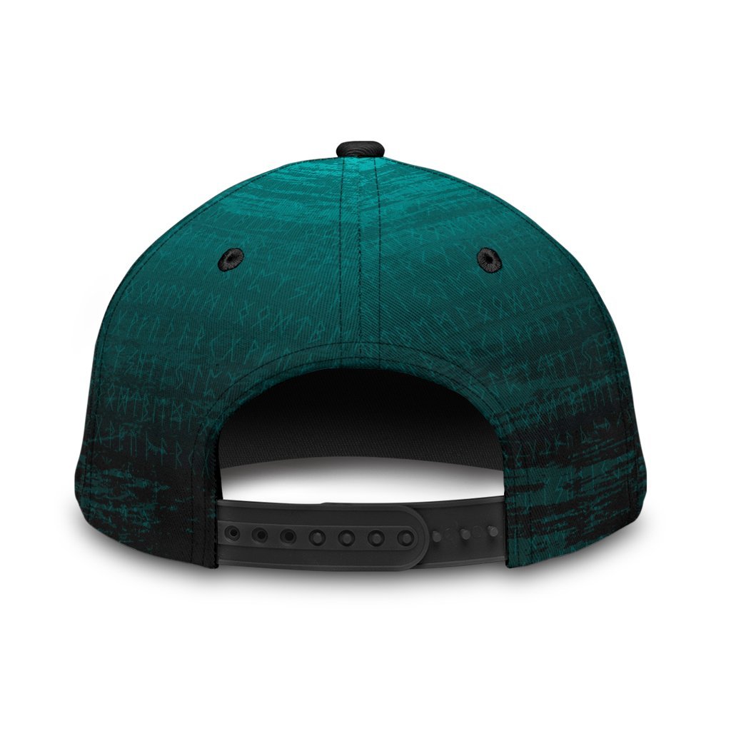 Viking Classic Cap Skoll And Hati Cyan