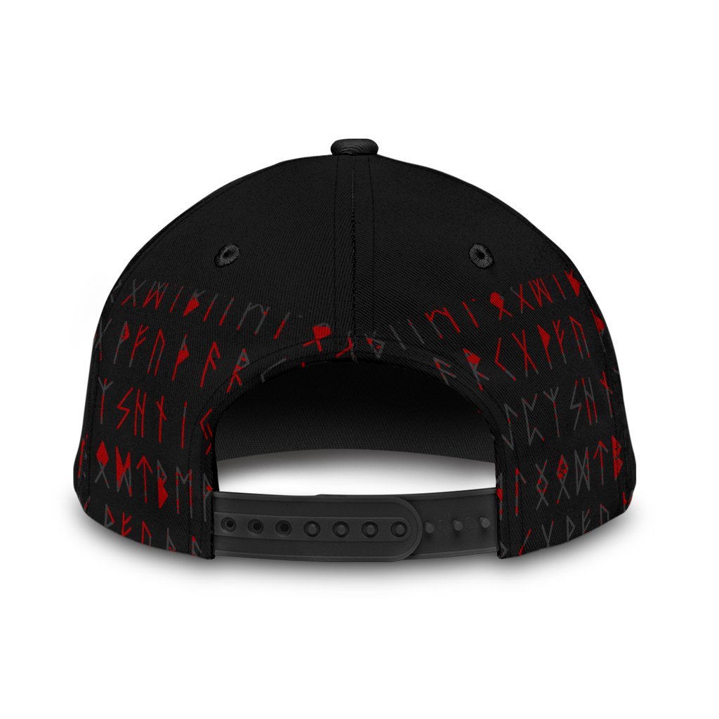 Viking Classic Cap Mystical Raven Tattoo Blood