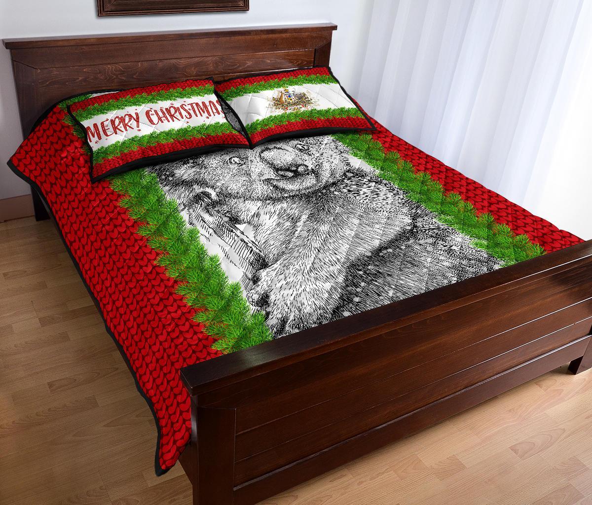 Christmas Australia Quilt Bed Set - Merry Christmas Koala