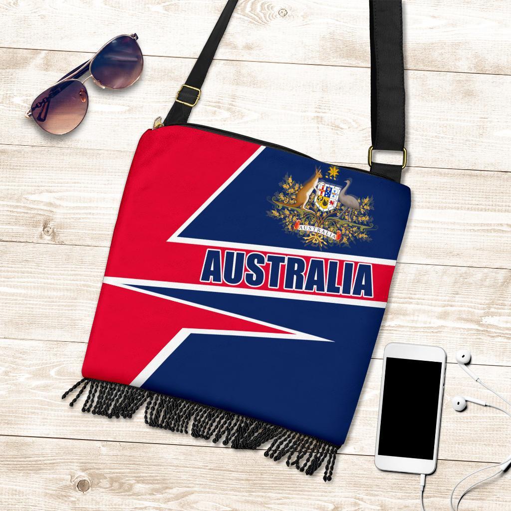 Crossbody Boho Handbag - Australian's Pride Ver01