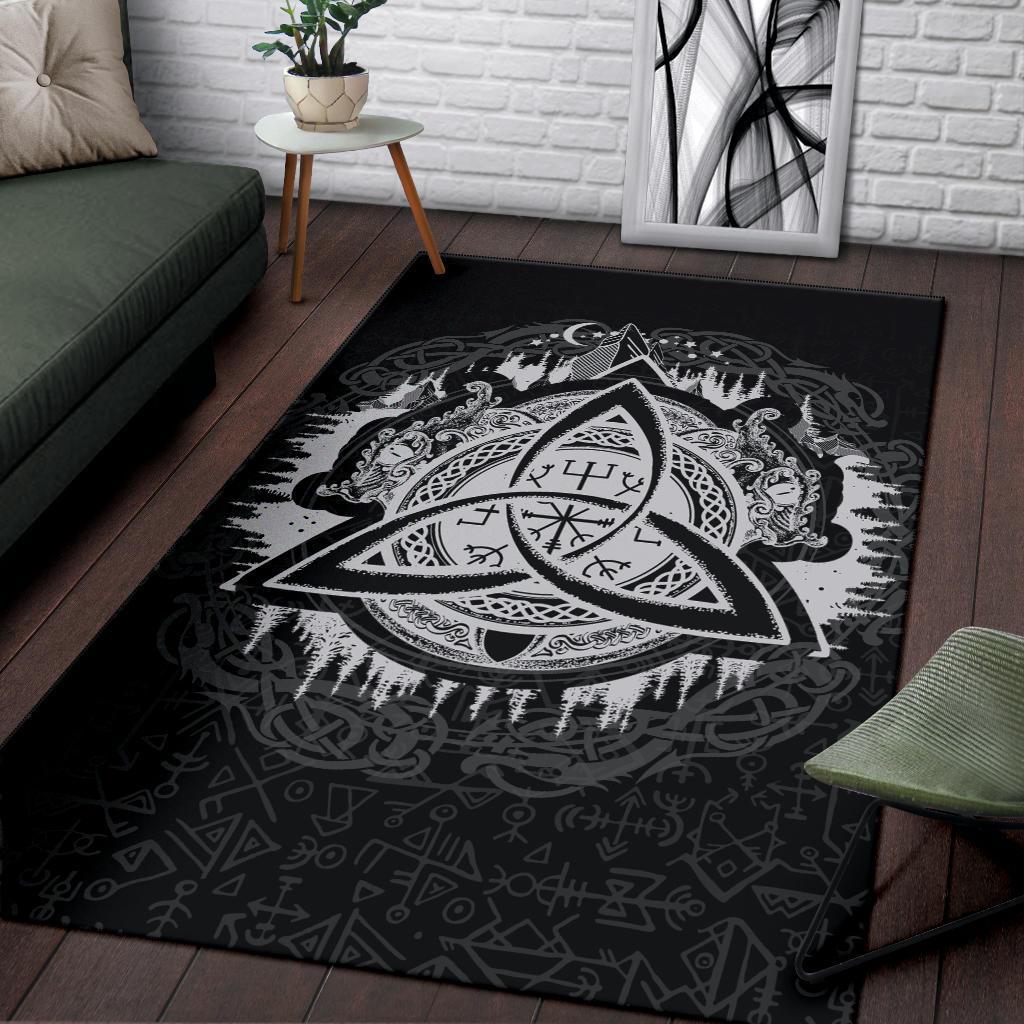 Viking Area Rug Dragon Celtic