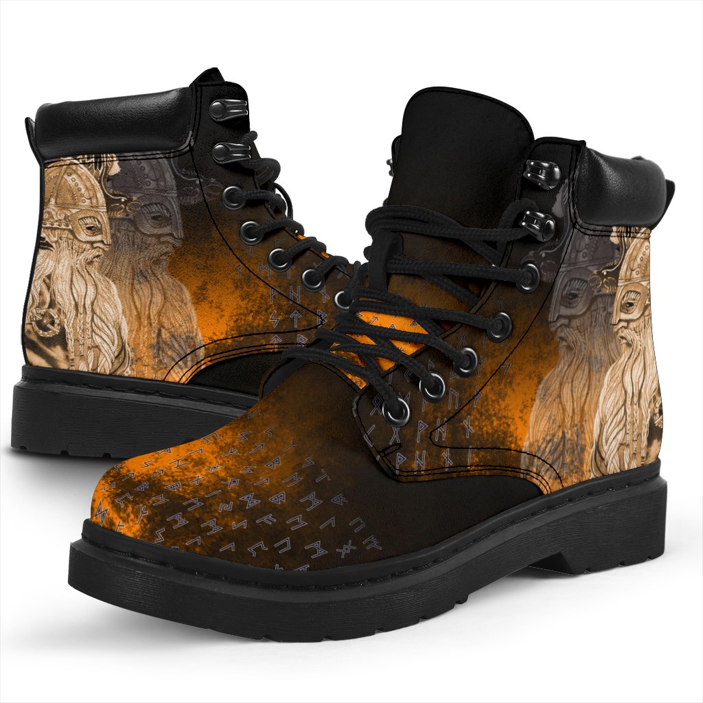 Viking All Season Boots Odin Raven Viking Gold