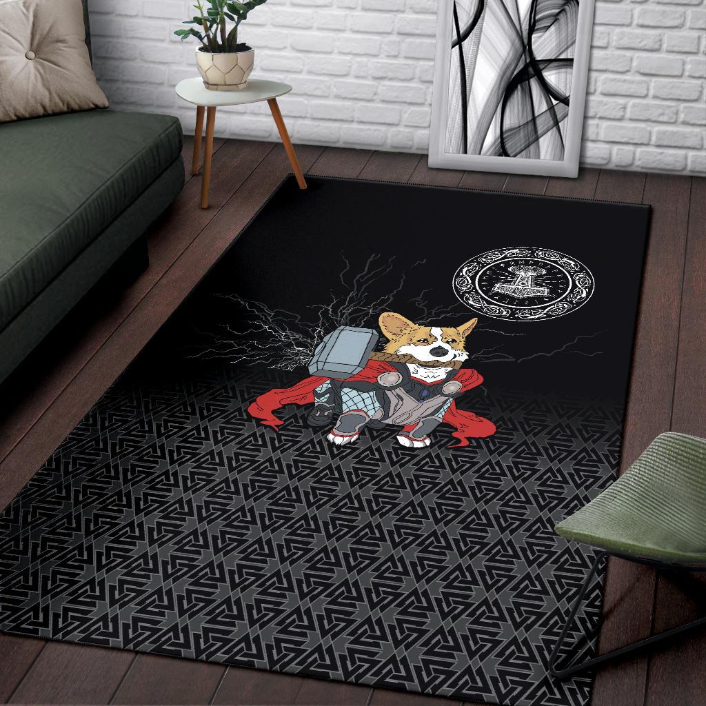 Viking Area Rug - The Mighty Thorgi