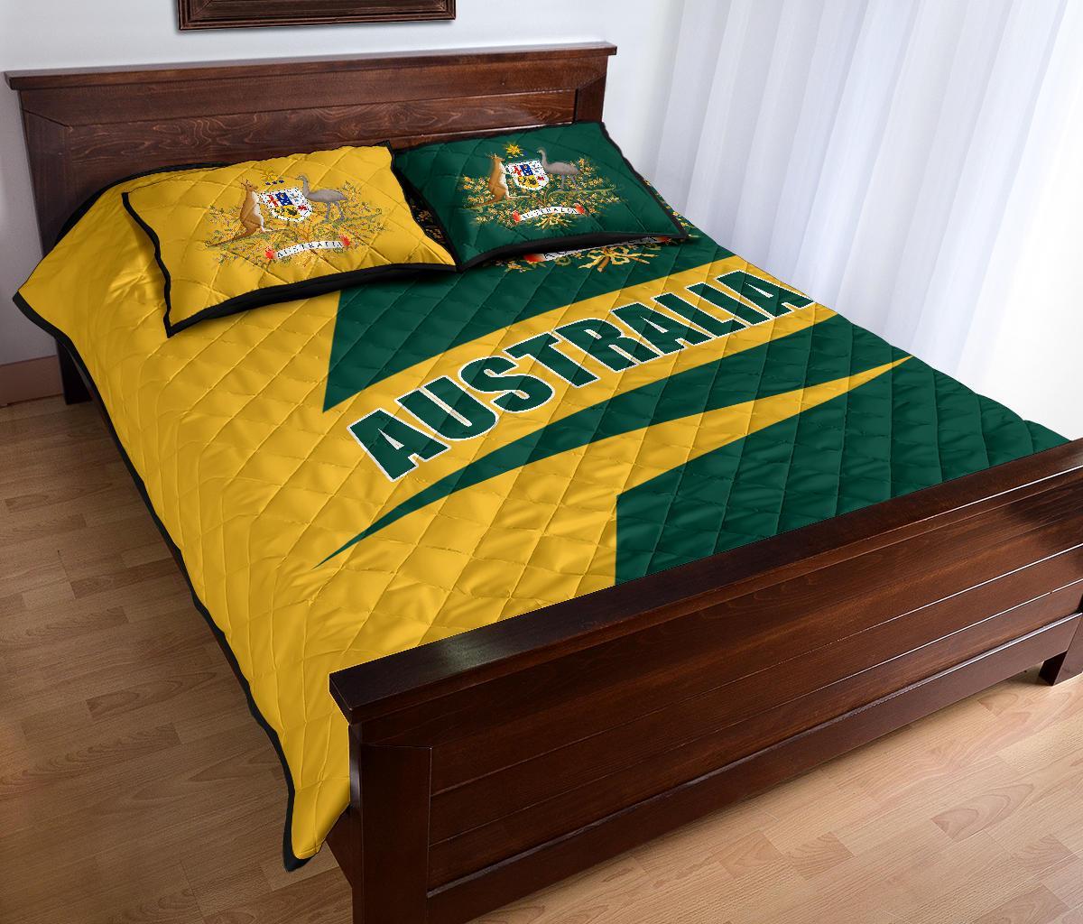 Quilt Bed Set - Australian's Pride Ver02