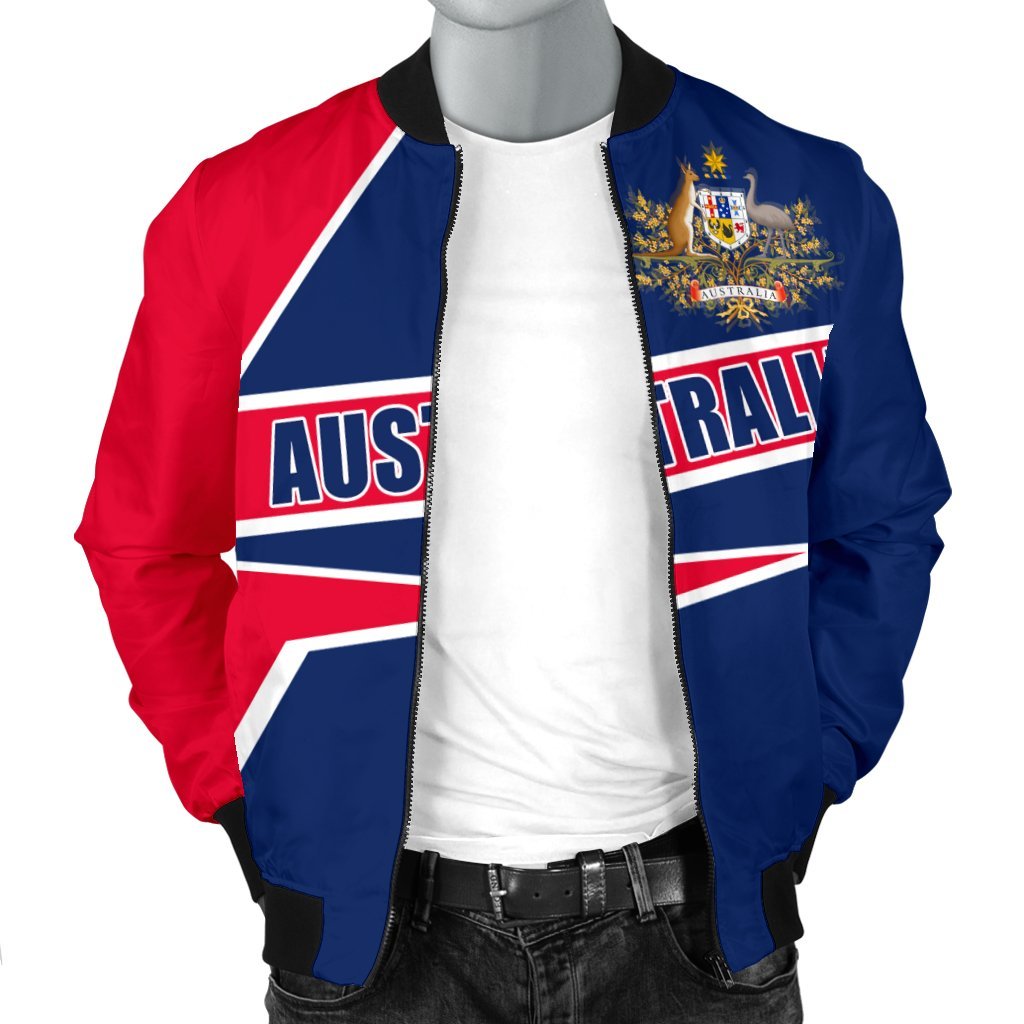 Men Bomber Jacket - Australian's Pride Ver01