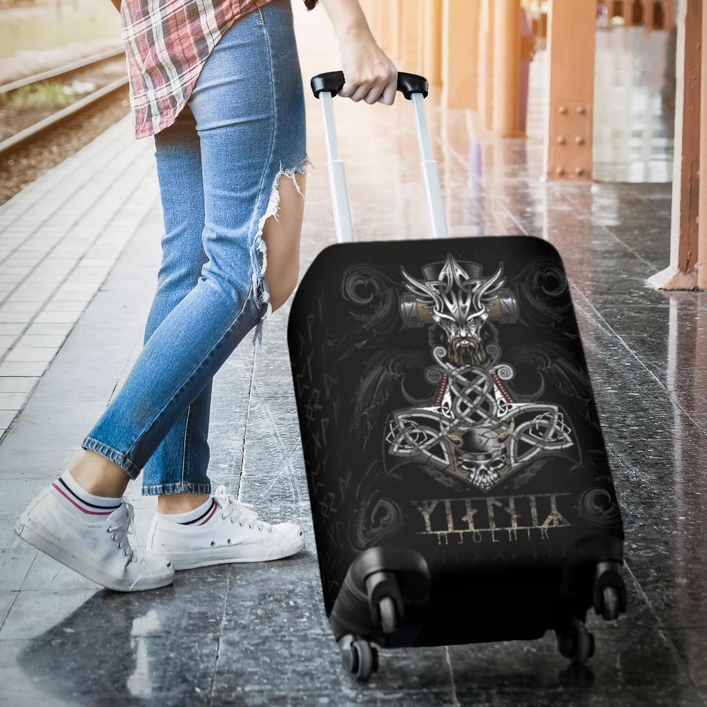 Viking Luggage Cover Mjolnir