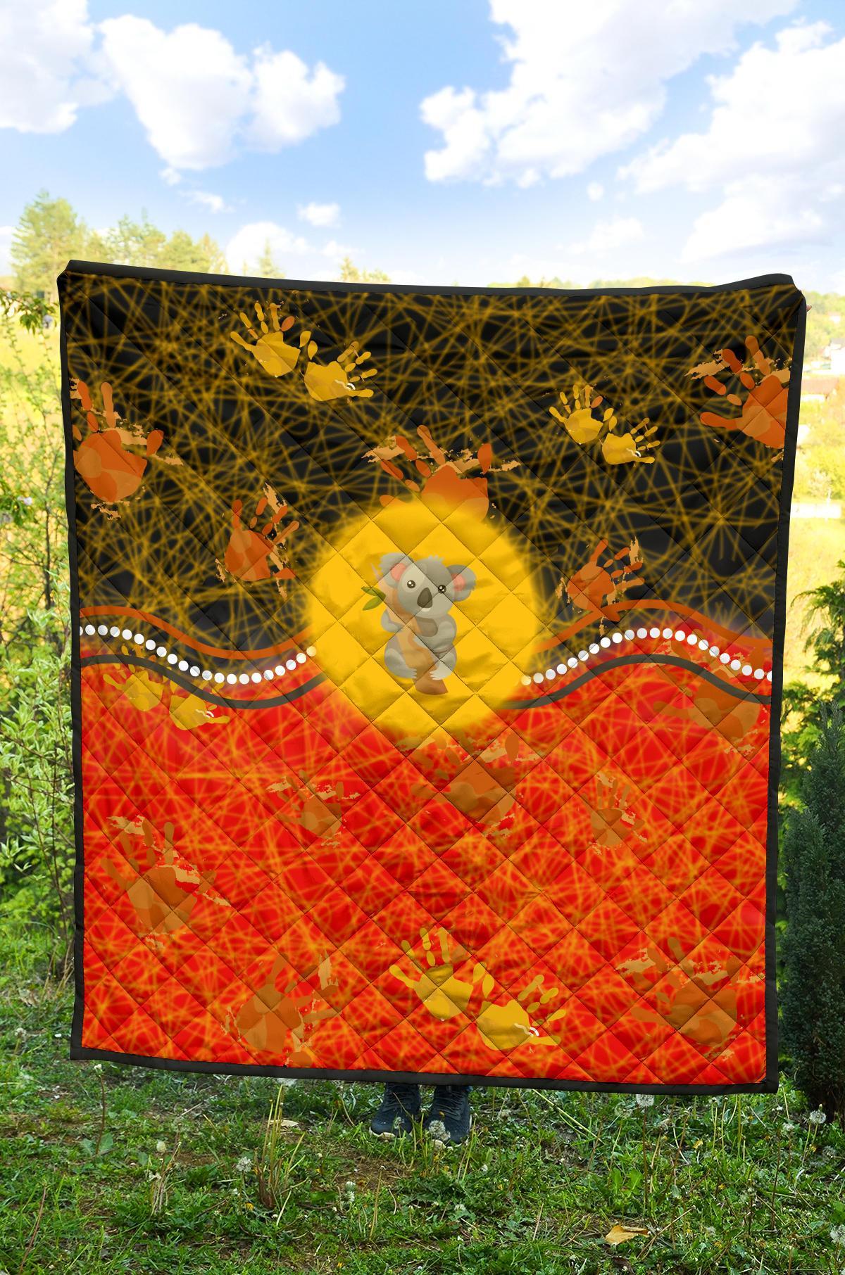 Premium Quilt - The Pride Of Aboriginal