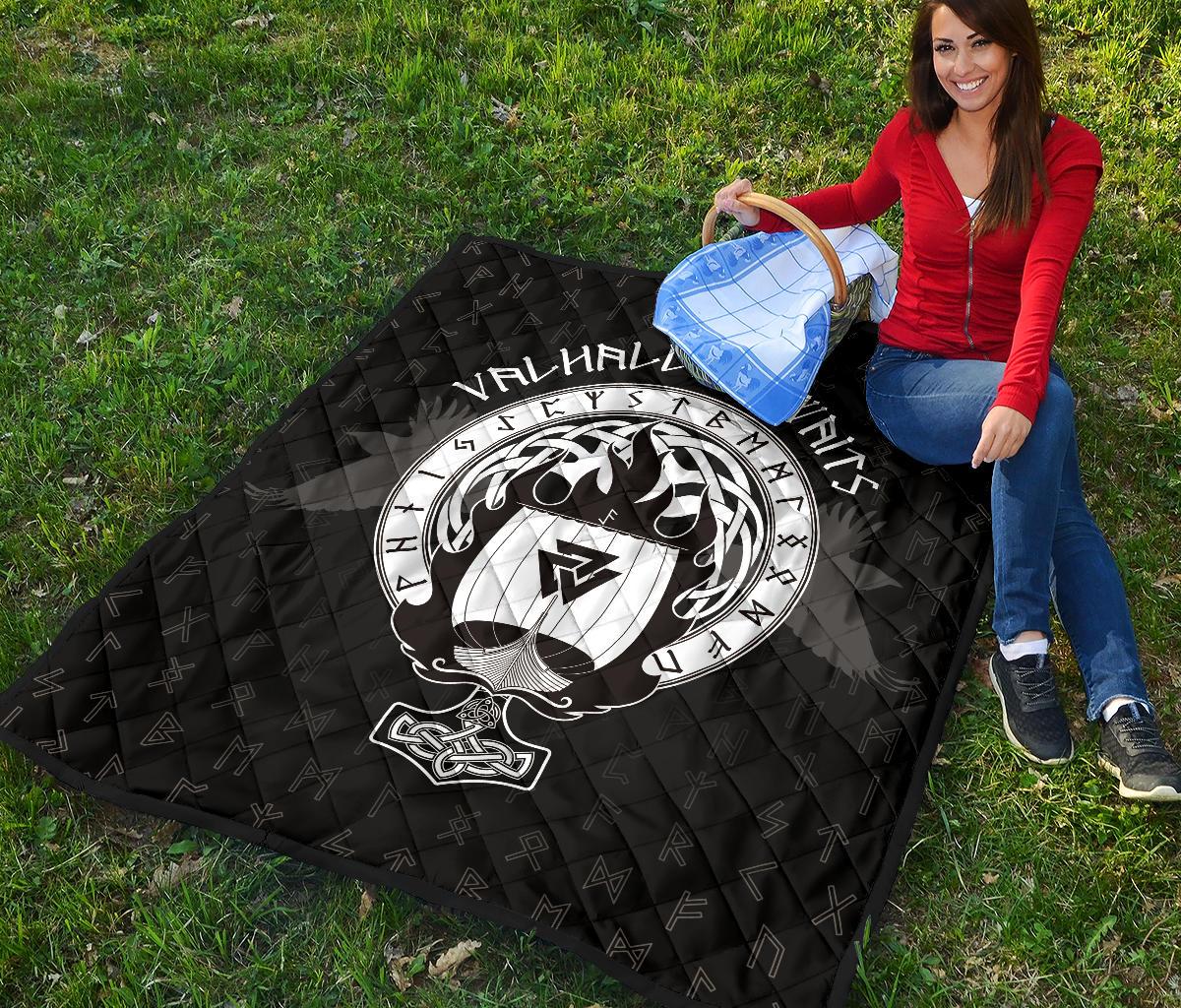 Viking Premium Quilt  Warship Drakkar