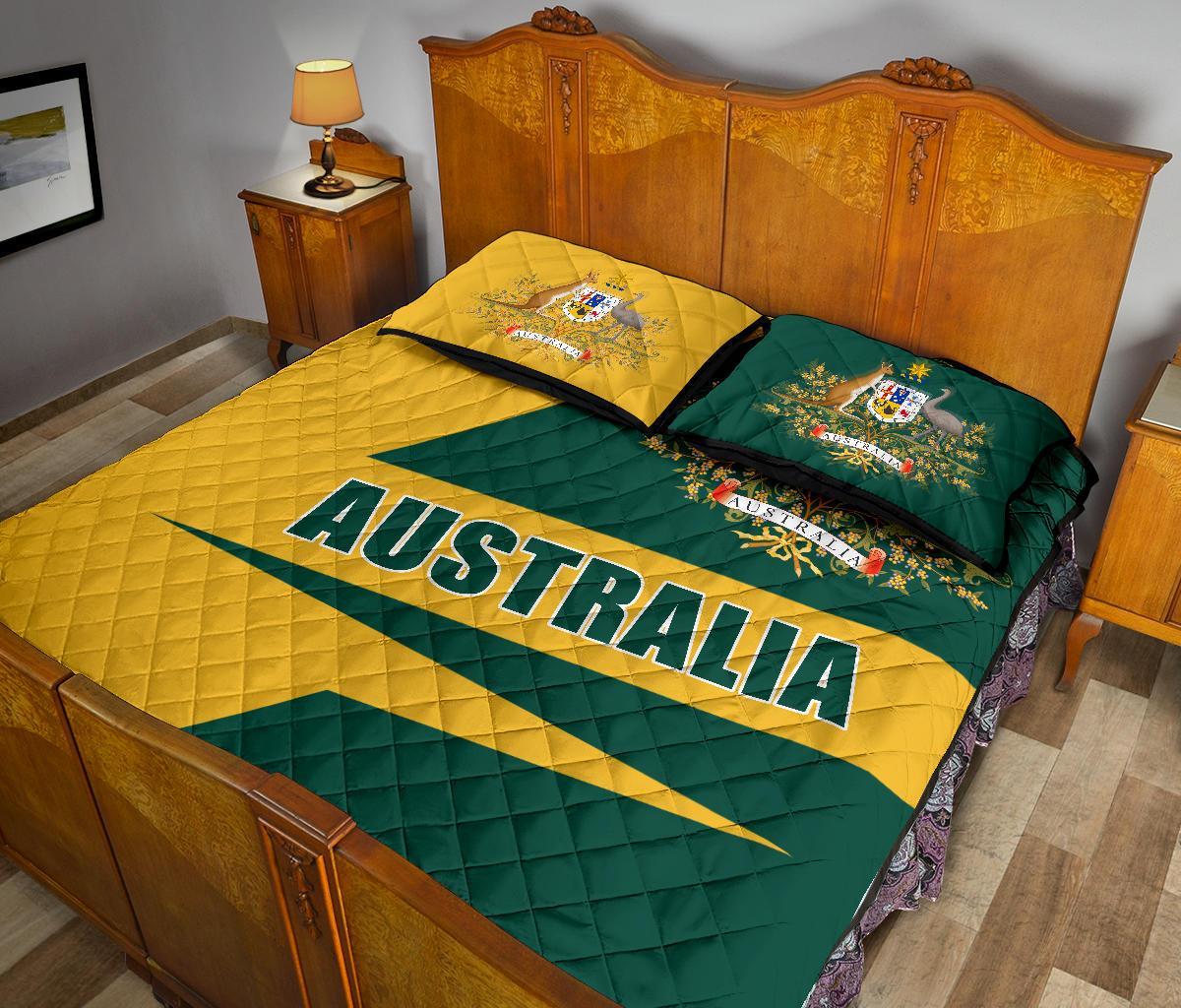 Quilt Bed Set - Australian's Pride Ver02