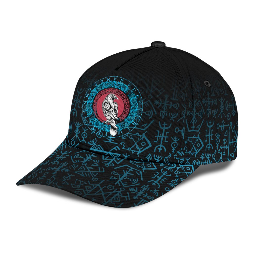 Viking Classic Cap - Raven Celtic Cyan