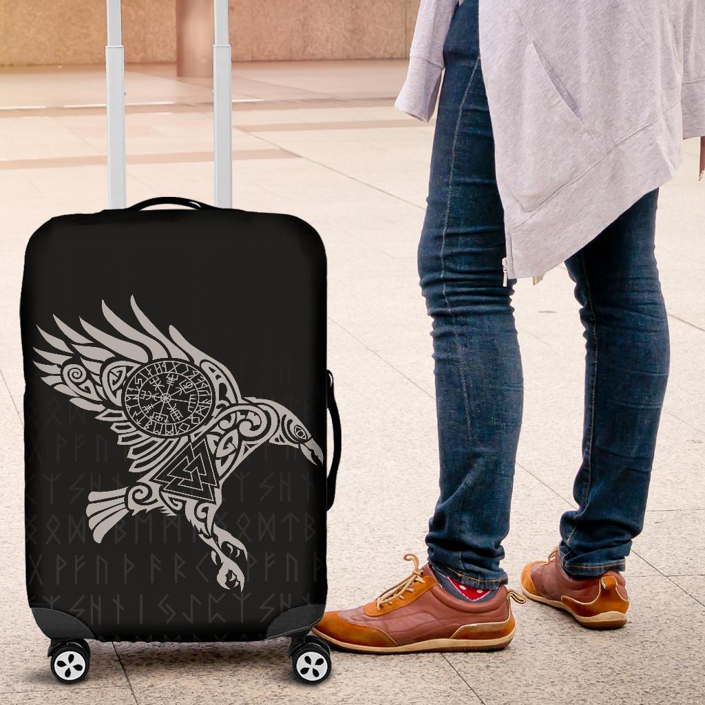 Viking Luggage Cover The Raven Of Odin