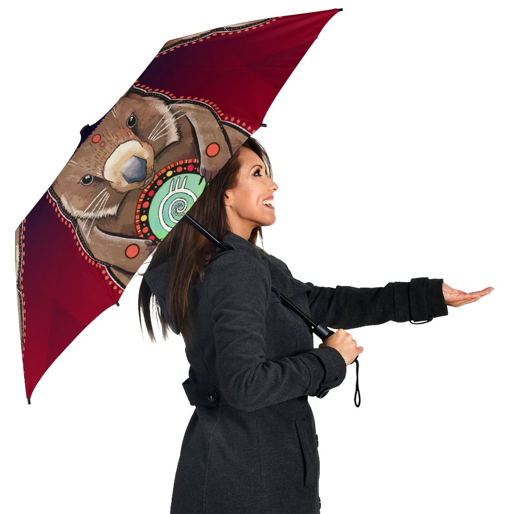 Umbrellas - Wombat Umbrellas Aboriginal Patterns