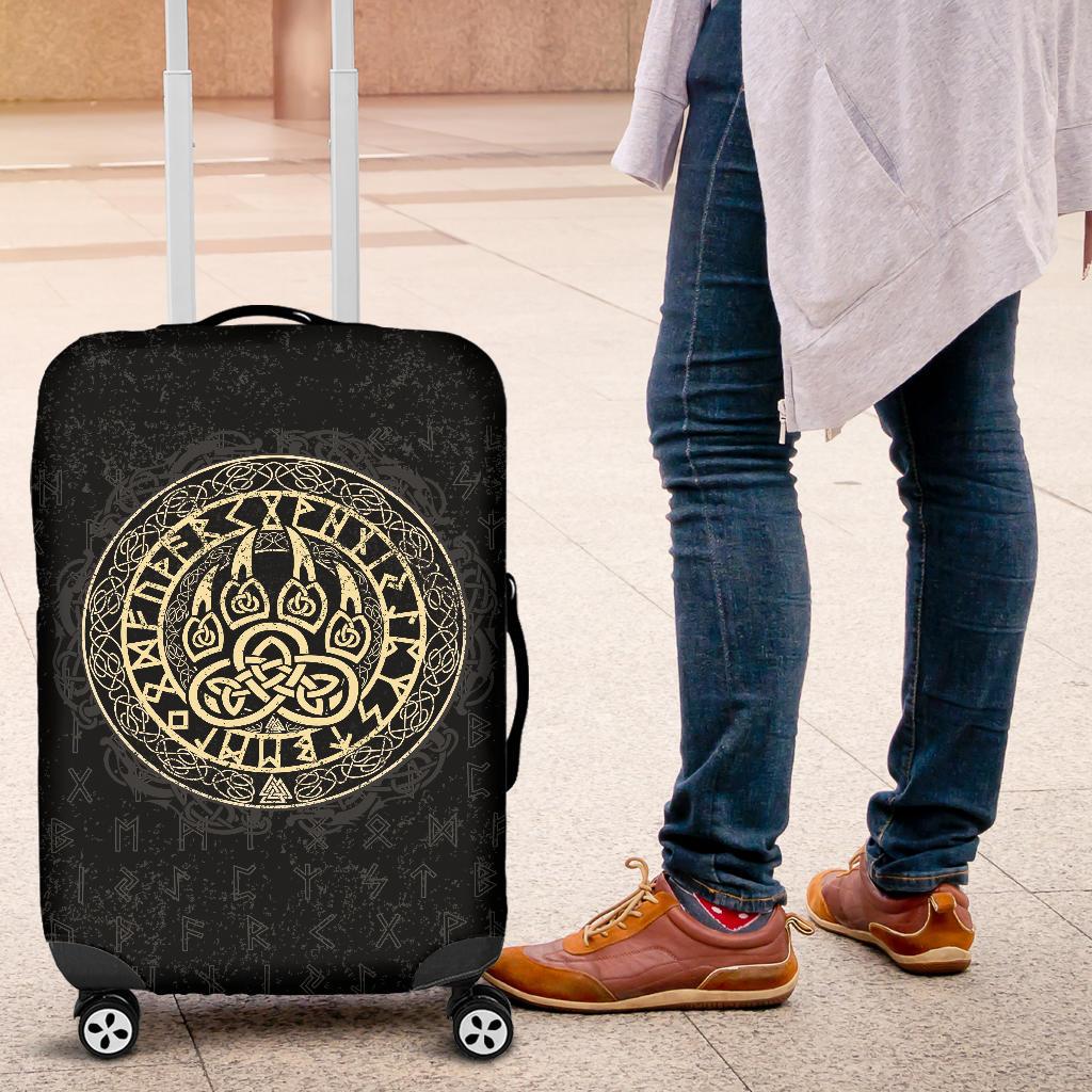 Viking Luggage Cover Wolf