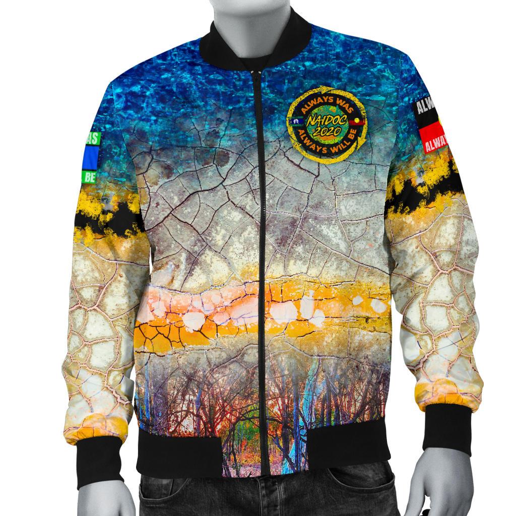 Men Bomber Jacket - Naidoc Week 2020 Jacket