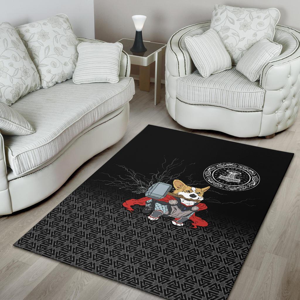 Viking Area Rug - The Mighty Thorgi