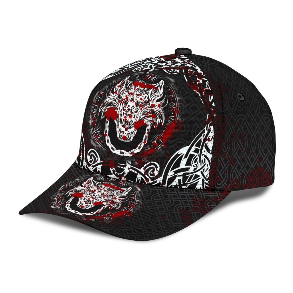 Viking Classic Cap Fenrir Viking Blood 3D