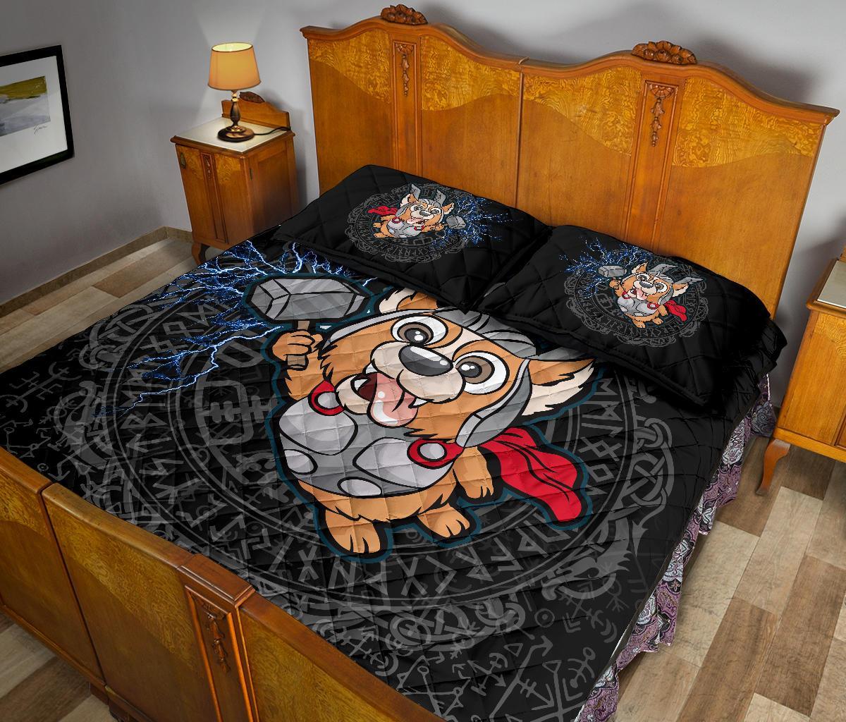 Viking Quilt Bedding Set Thorgi