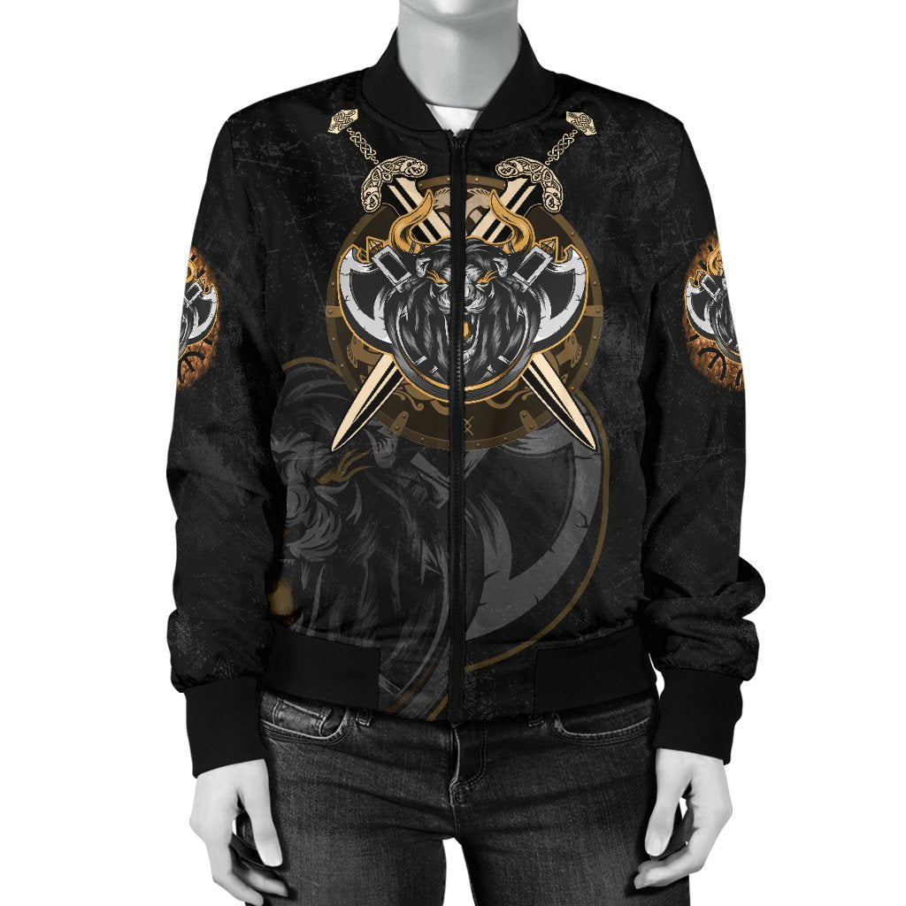 Viking Bomber Jacket Lion Style Ver02