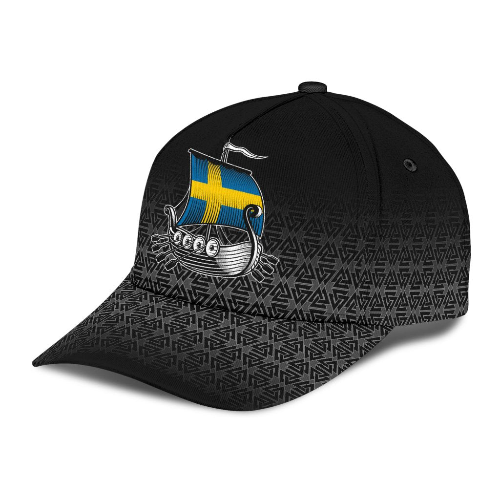 Viking Style Classic Cap - Swedish Drakkar