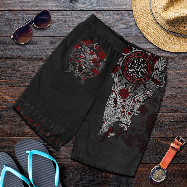 Viking Men's Shorts Fenrir Viking Blood 3D