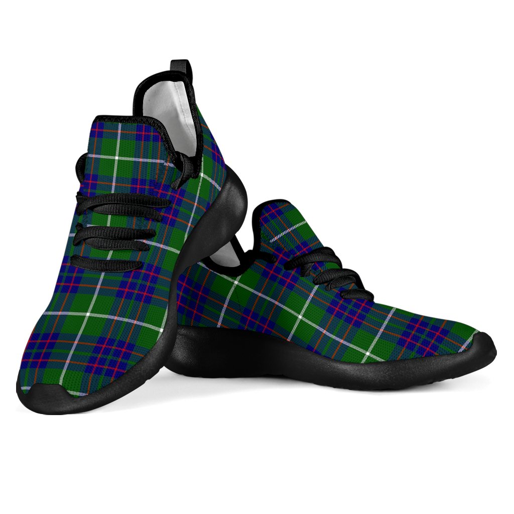 MacIntyre Hunting Modern Tartan Plaid Mesh Knit Sneakers