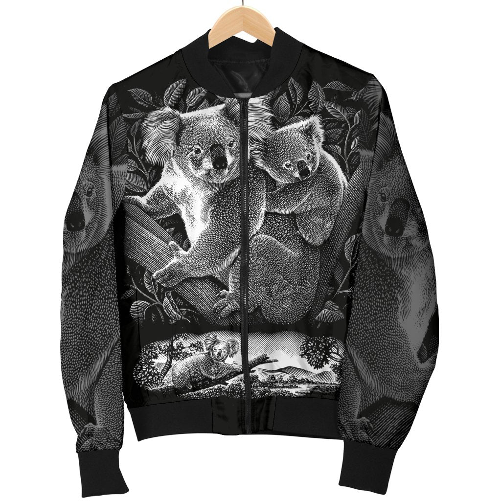 Bomber Jacket - Koala Jacket Family Koala
