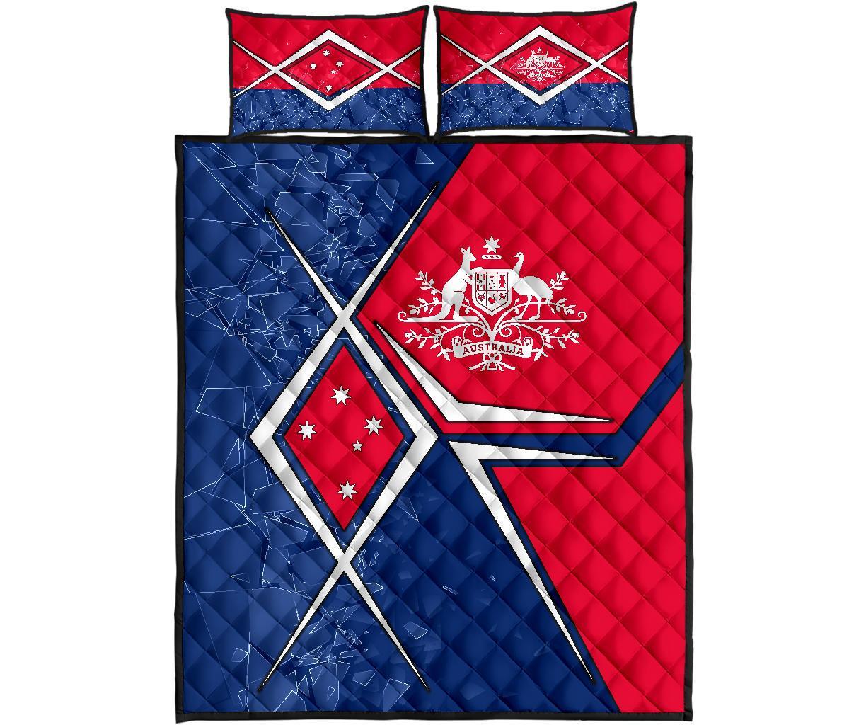 Quilt Bed Set - Aussie Flag