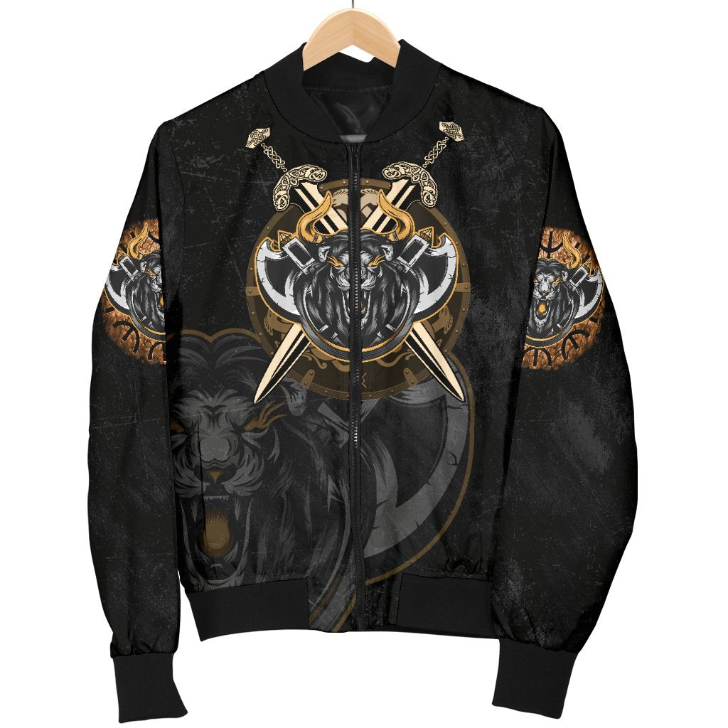 Viking Bomber Jacket Lion Style Ver02