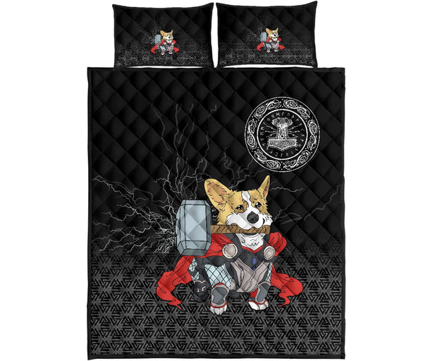 Viking Quilt Bedding Set The Mighty Thorgi