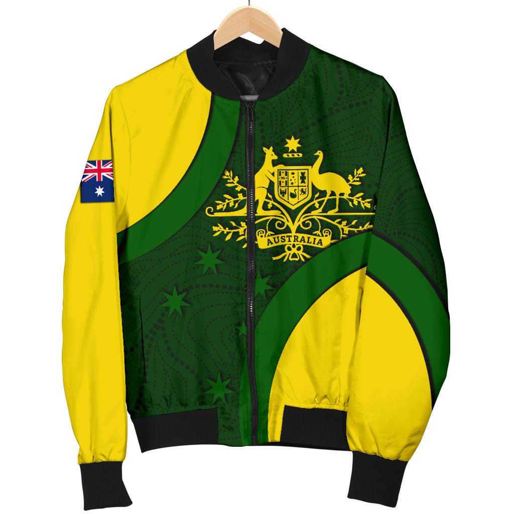 Bomber Jacket - Australia Coat of Arms Jacket National Colors