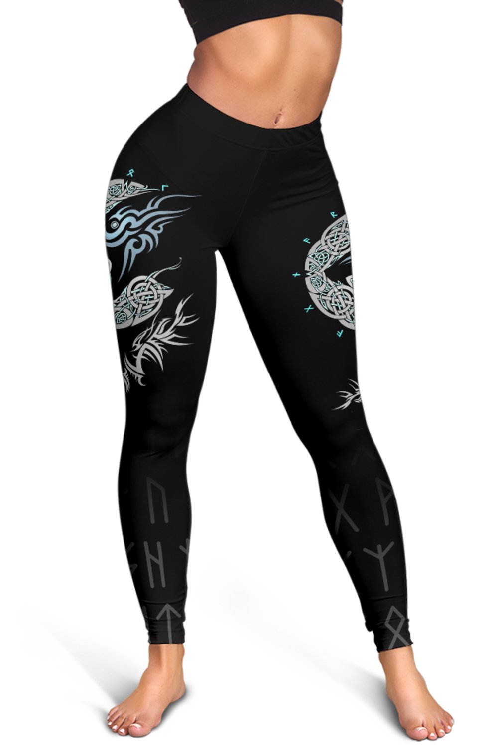 Viking Fenrir Wolf Women's Leggings