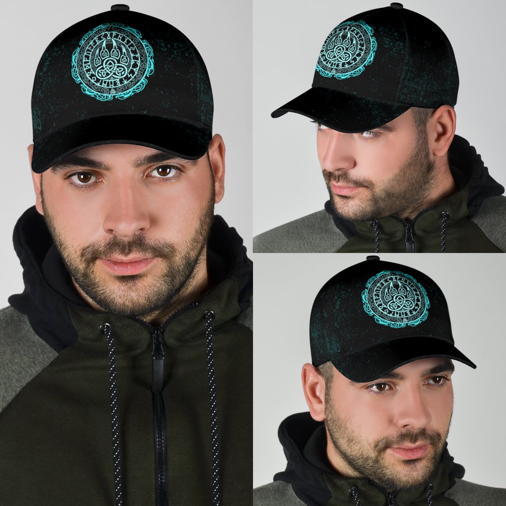 Viking Classic Cap Viking Bear Claws Cyan Tattoo