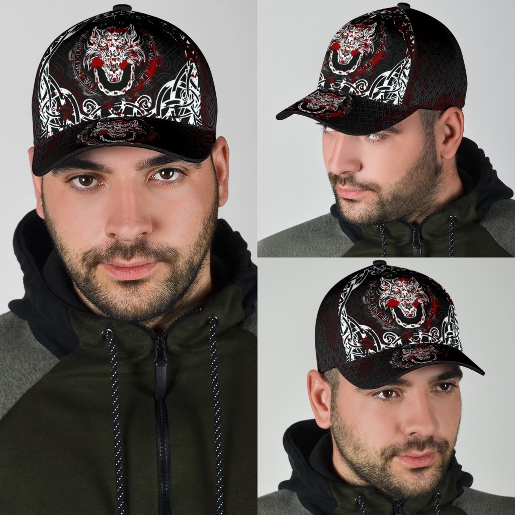 Viking Classic Cap Fenrir Viking Blood 3D