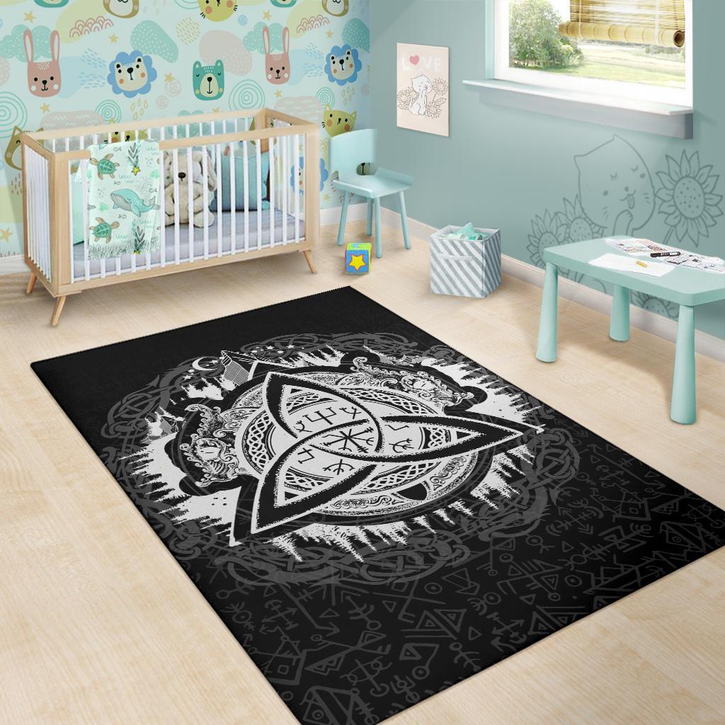 Viking Area Rug Dragon Celtic