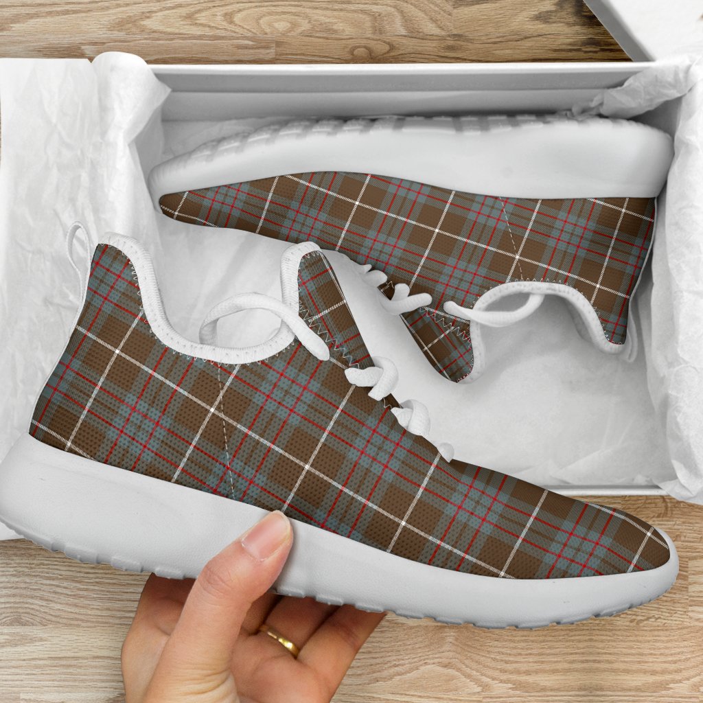 MacIntyre Hunting Weathered Tartan Plaid Mesh Knit Sneakers