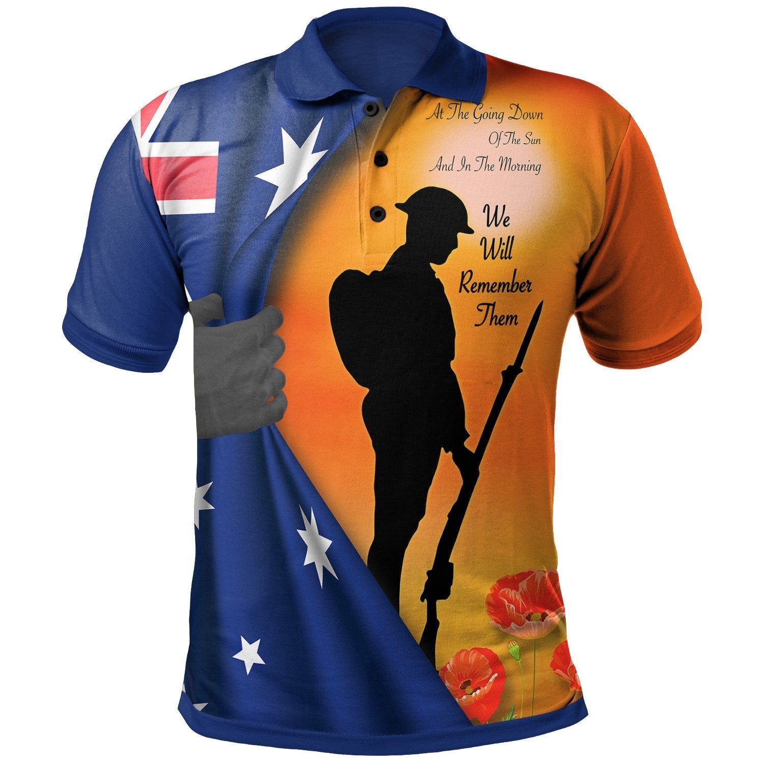 Anzac Polo - We Will Remember Them Ver02 Polo Shirt