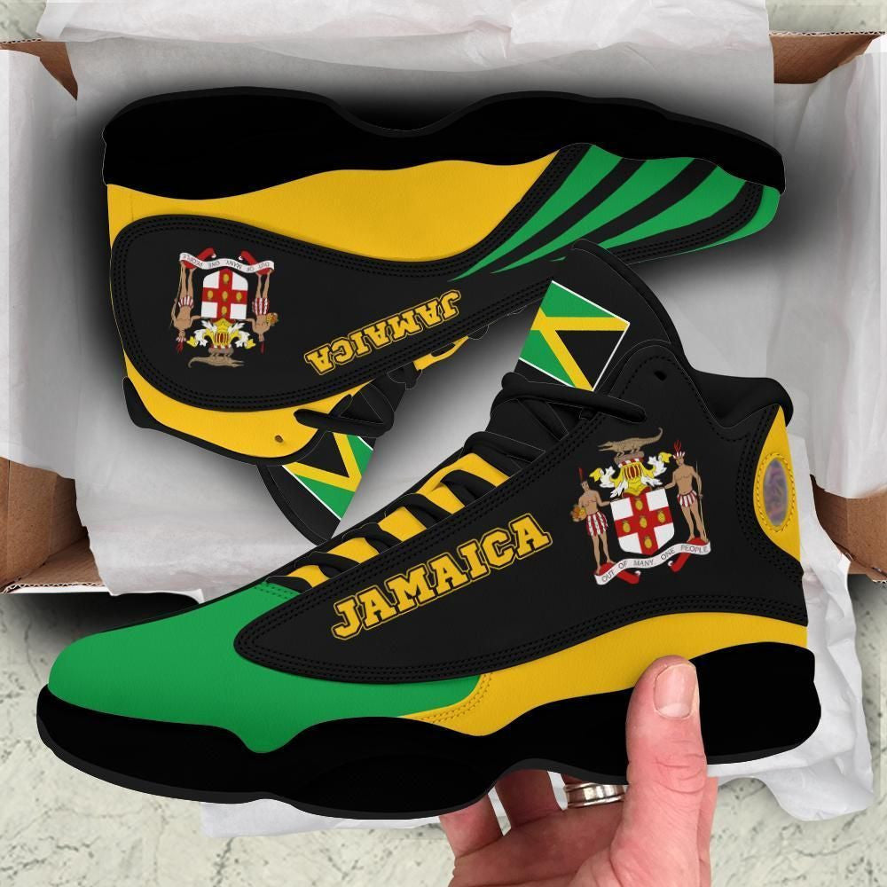 Jamaica Flag High Top Sneakers Special