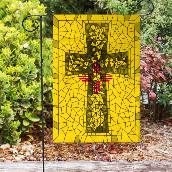 Flag Of New Mexico Christian Flag Christian Cross Stained Glass