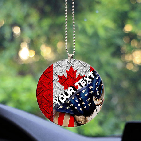 Canada Spare Tire Cover America Is A Part My Soul Custom