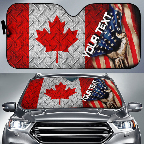 Canada Car Auto Sun Shade America Is A Part My Soul Custom