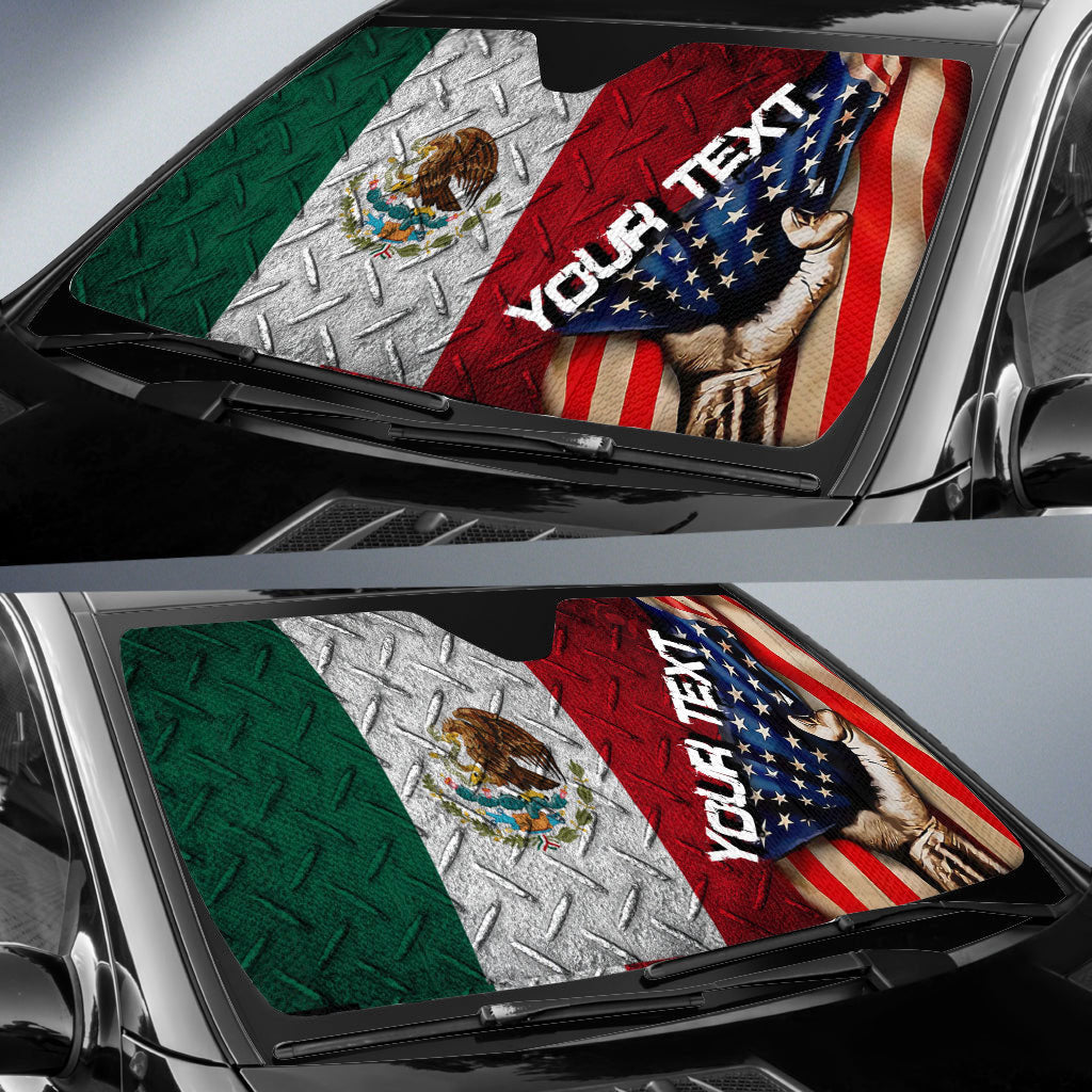 Mexico Car Auto Sun Shade America Is A Part My Soul Custom