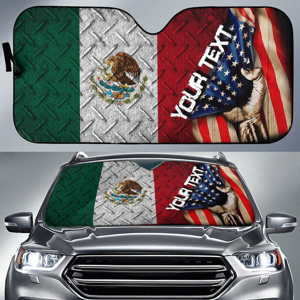 Mexico Car Auto Sun Shade America Is A Part My Soul Custom