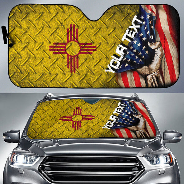 New Mexico Car Auto Sun Shade America Is A Part My Soul Custom